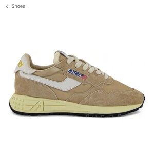 AUTRY | Reelwind Low Nylon Sneakers | Beige